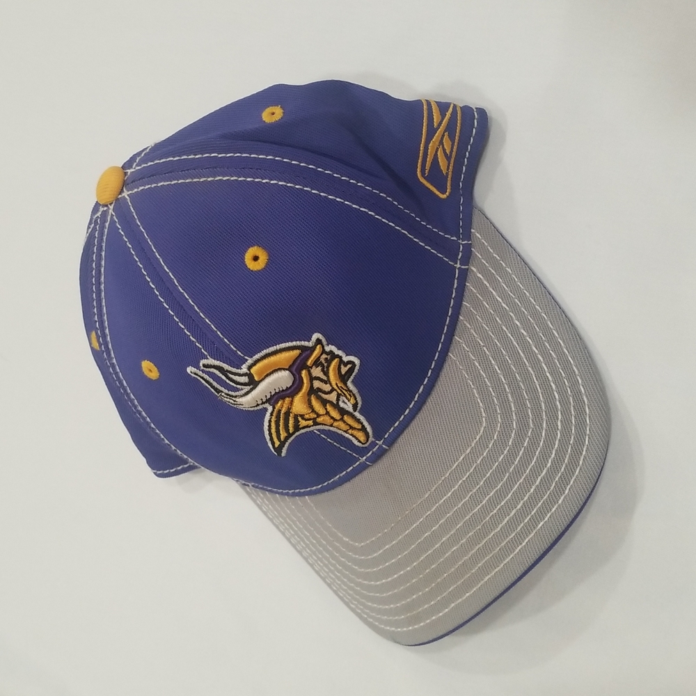 Hat, Reebok, Minnesota Vikings, fitted, on-field - Picture 3 of 8